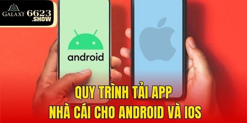 Quy trình tải app nhà cái cho Android và IOS